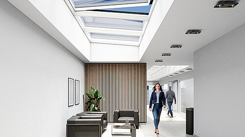 LAMILUX Modular Glass Skylight MS78 - iroda